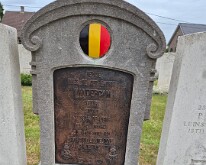 Grave of a Belgian soldier at Duhallow ADS (Advanced Dressing Station) Cemetery