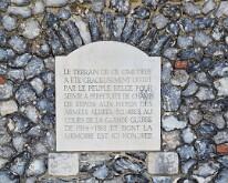 French dedication, Tyne Cot cemetery