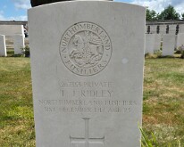A soldier of the Northumberland Fusiliers