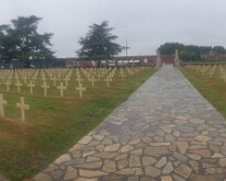 Panorama of Saint-Charles de Potyze French cemetery