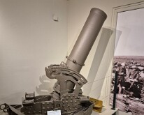 A trench mortar, Passchendaele Museum