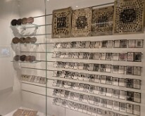Widow's pennies and German memorial cards, Passchendaele Museum