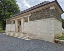 Entry to Sanctuary Wood cemetery