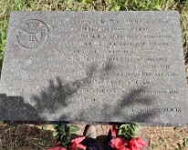 Plaque commemorating the attack of the 7th Duke of Cornwall's Light Infantry on 16th August 1917 29295 Pte. Harry Patch was member of the battalion