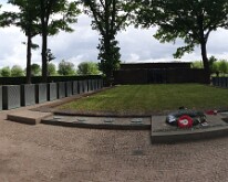 Panorama of the German cemetery