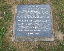 A German headstone