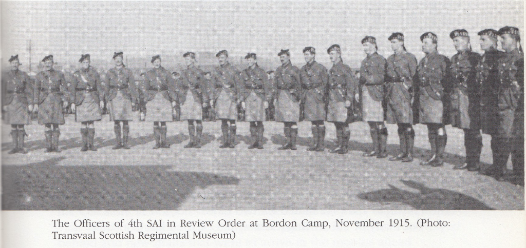 Donald is promoted Captain in the 4th SAI; 4th SAI issued with tartan uniform
